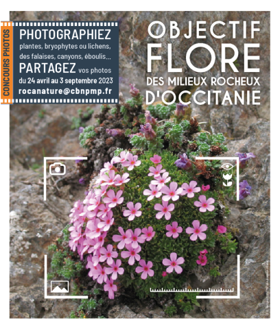 CONCOURS PHOTOS ROCANATURE : objectif flore des milieux rocheux d'Occitanie